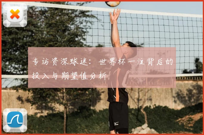 专访资深球迷：世界杯一注背后的投入与期望值分析