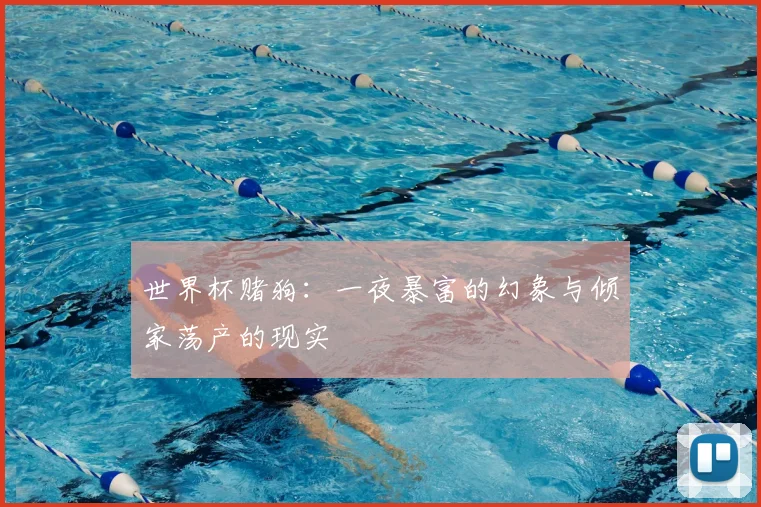 世界杯赌狗：一夜暴富的幻象与倾家荡产的现实