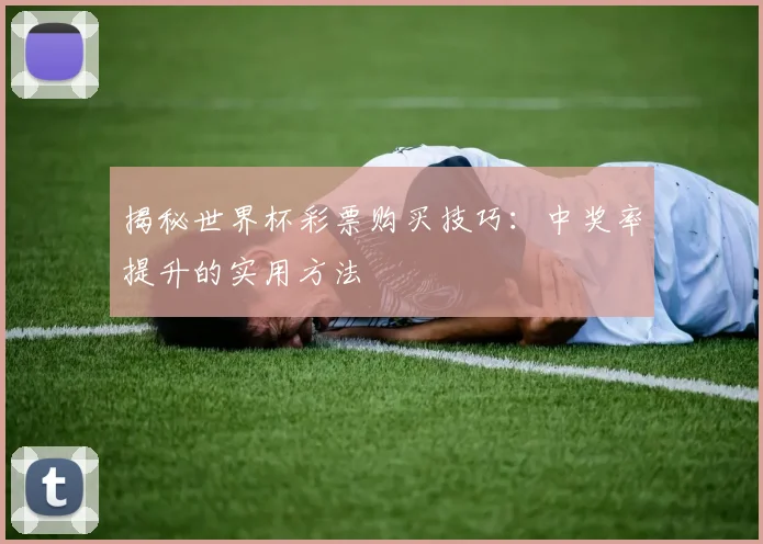 揭秘世界杯彩票购买技巧：中奖率提升的实用方法
